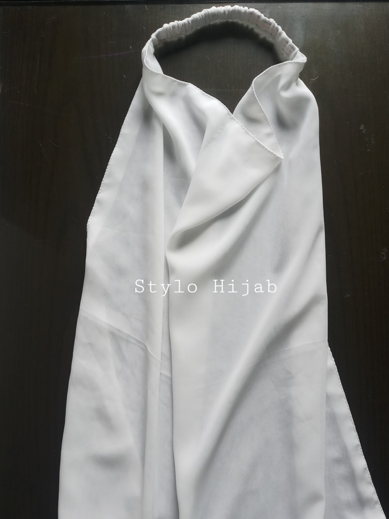 White Niqab Patti – Stylo Hijab